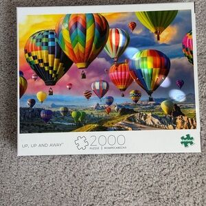 Buffalo David Bitton Colorful Hot Air Balloons Puzzle